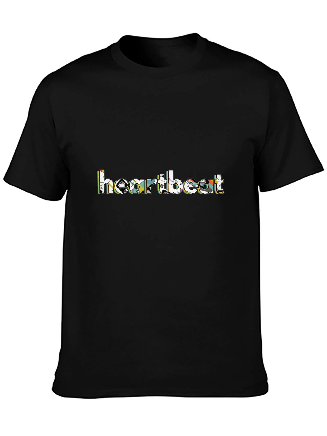 Heartbeat Graphic Print T-Shirt