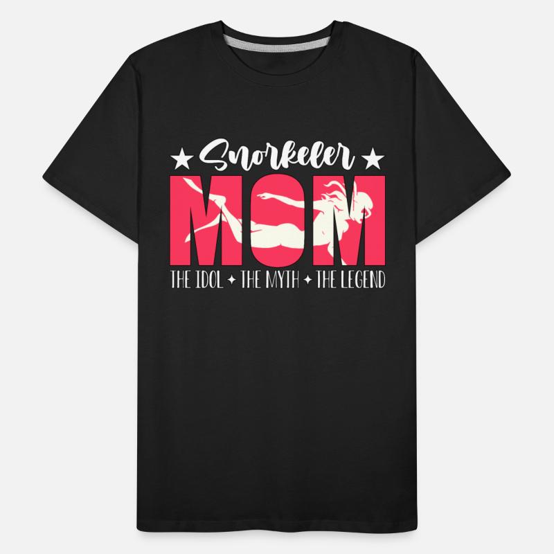 Snorkeler Mom The Idol The Myth Loves Swimming