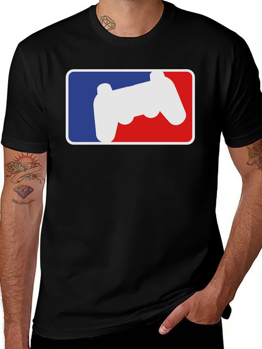 Gamer Controller Logo T-Shirt - Black