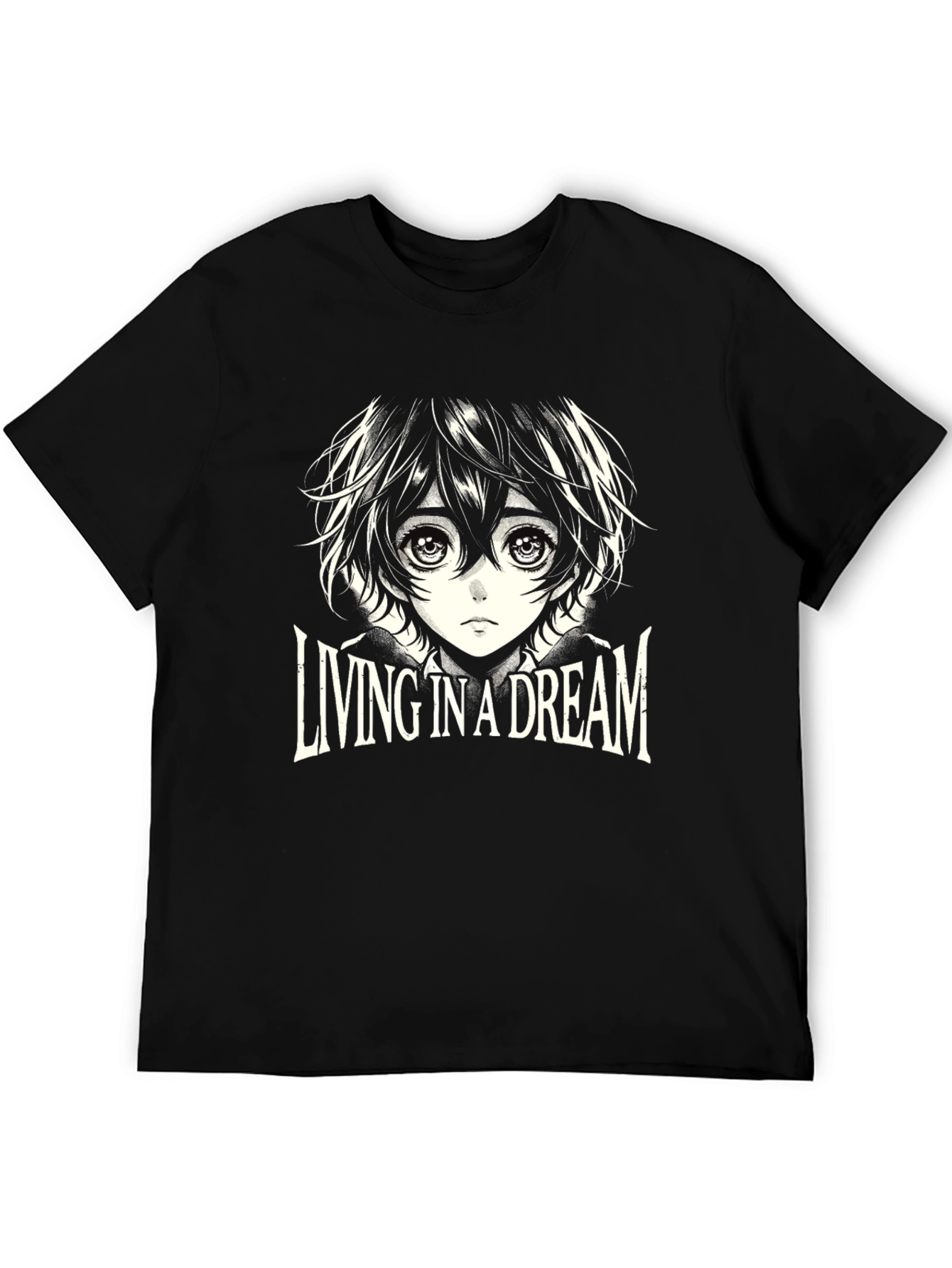 Anime Living in a Dream Graphic Tee