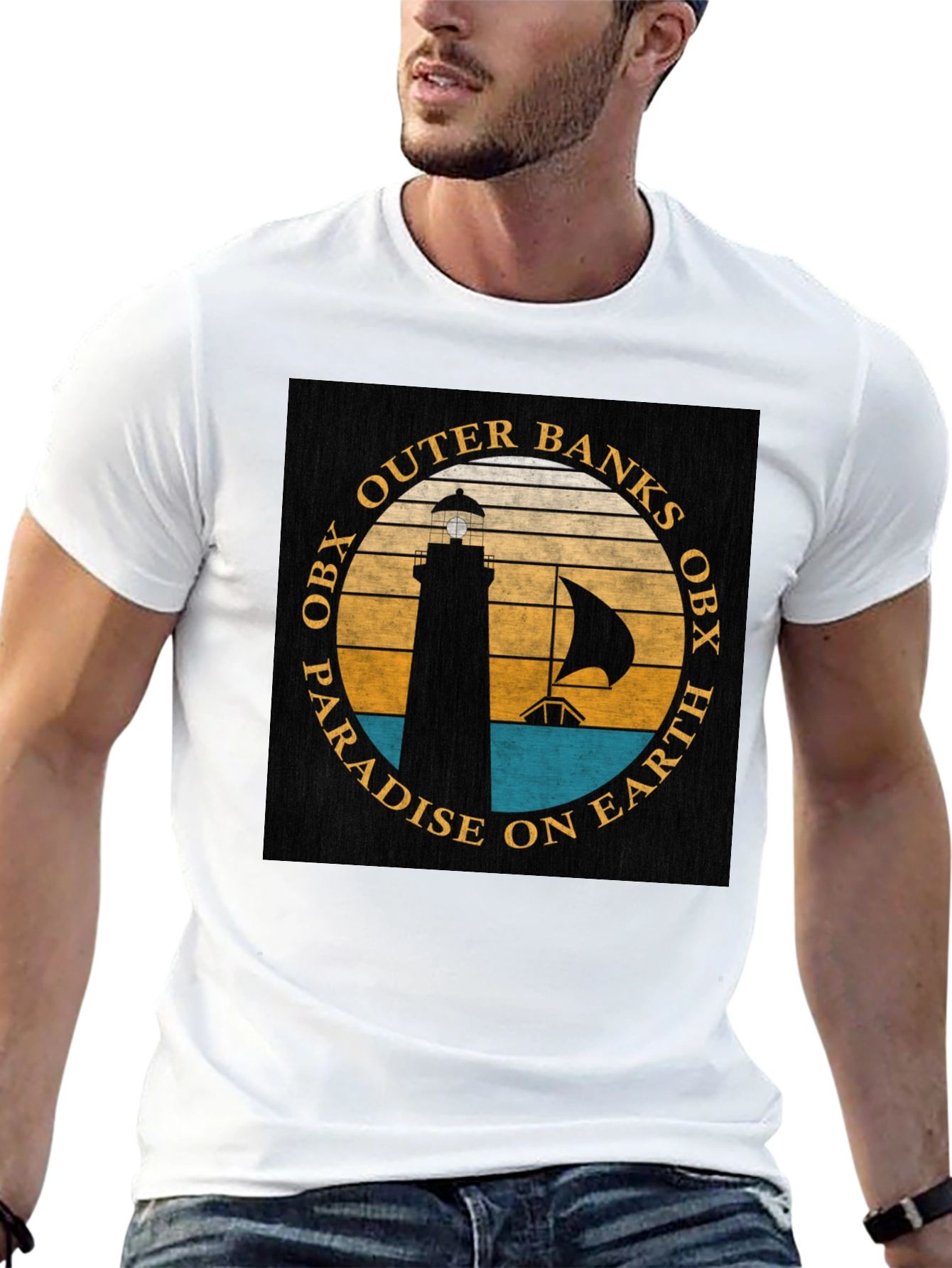 Outer Banks OBX Lighthouse T-Shirt