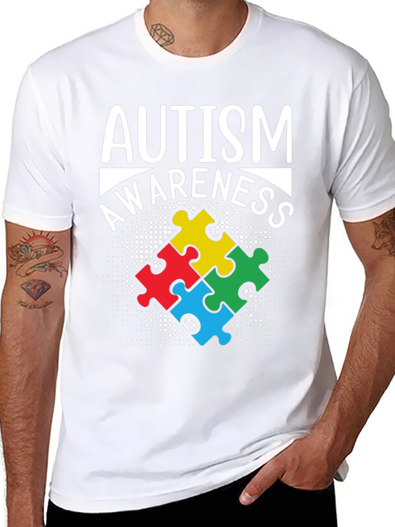 Autism Awareness Puzzle Piece T-Shirt