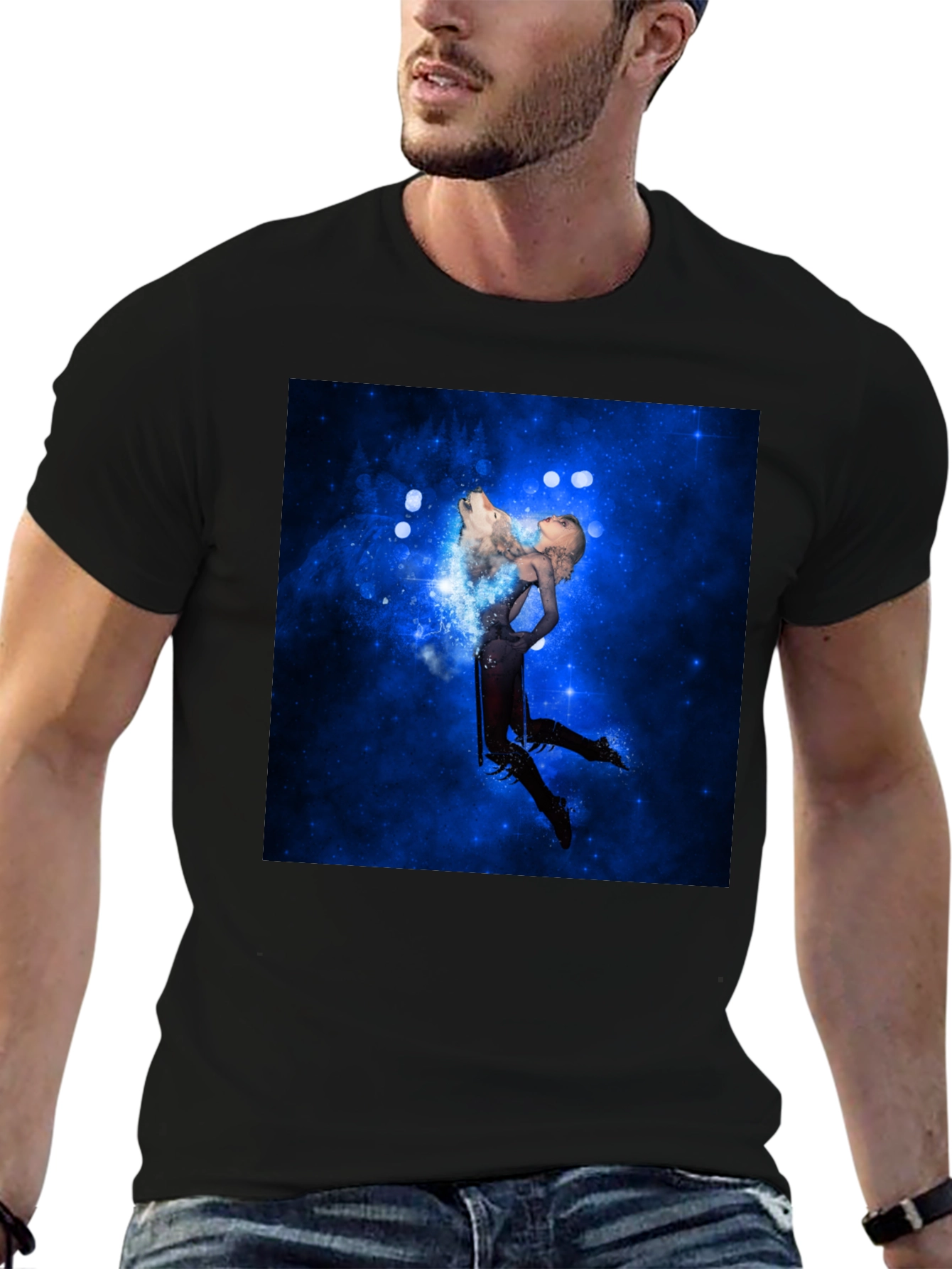Galactic Dancer Black T-Shirt