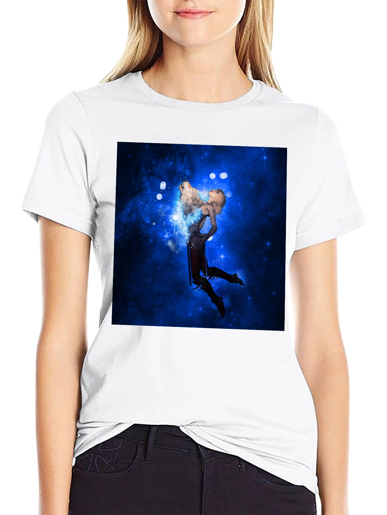 Galactic Dancer Black T-Shirt