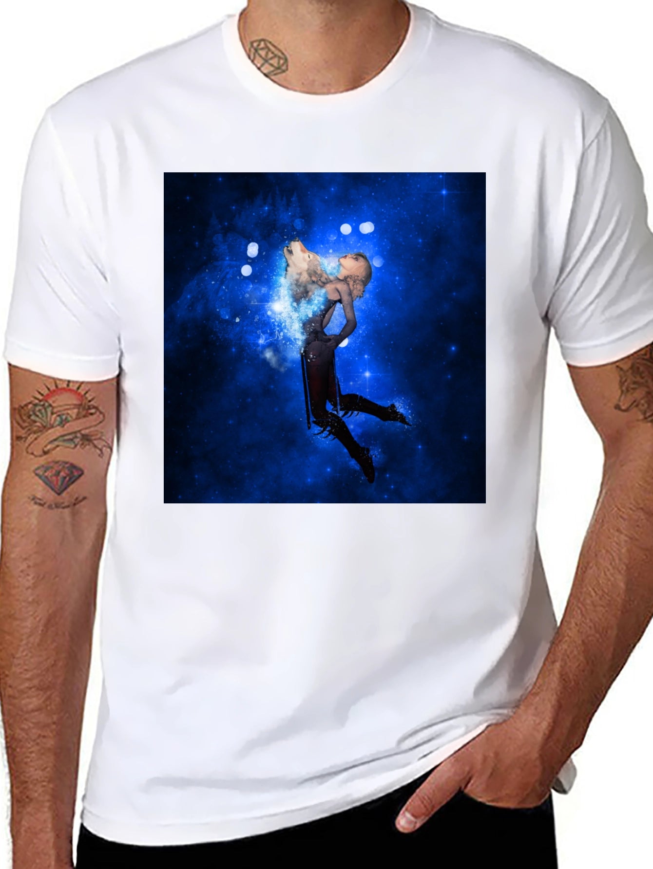 Galactic Dancer Black T-Shirt