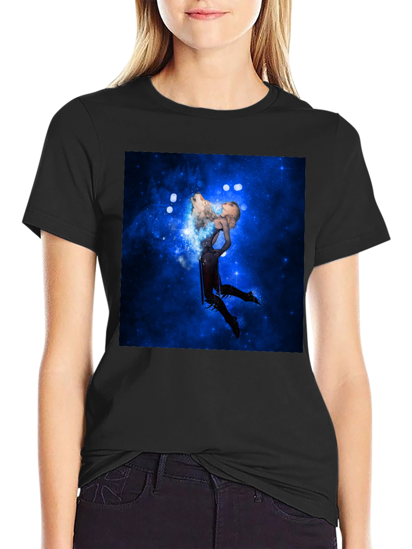 Galactic Dancer Black T-Shirt