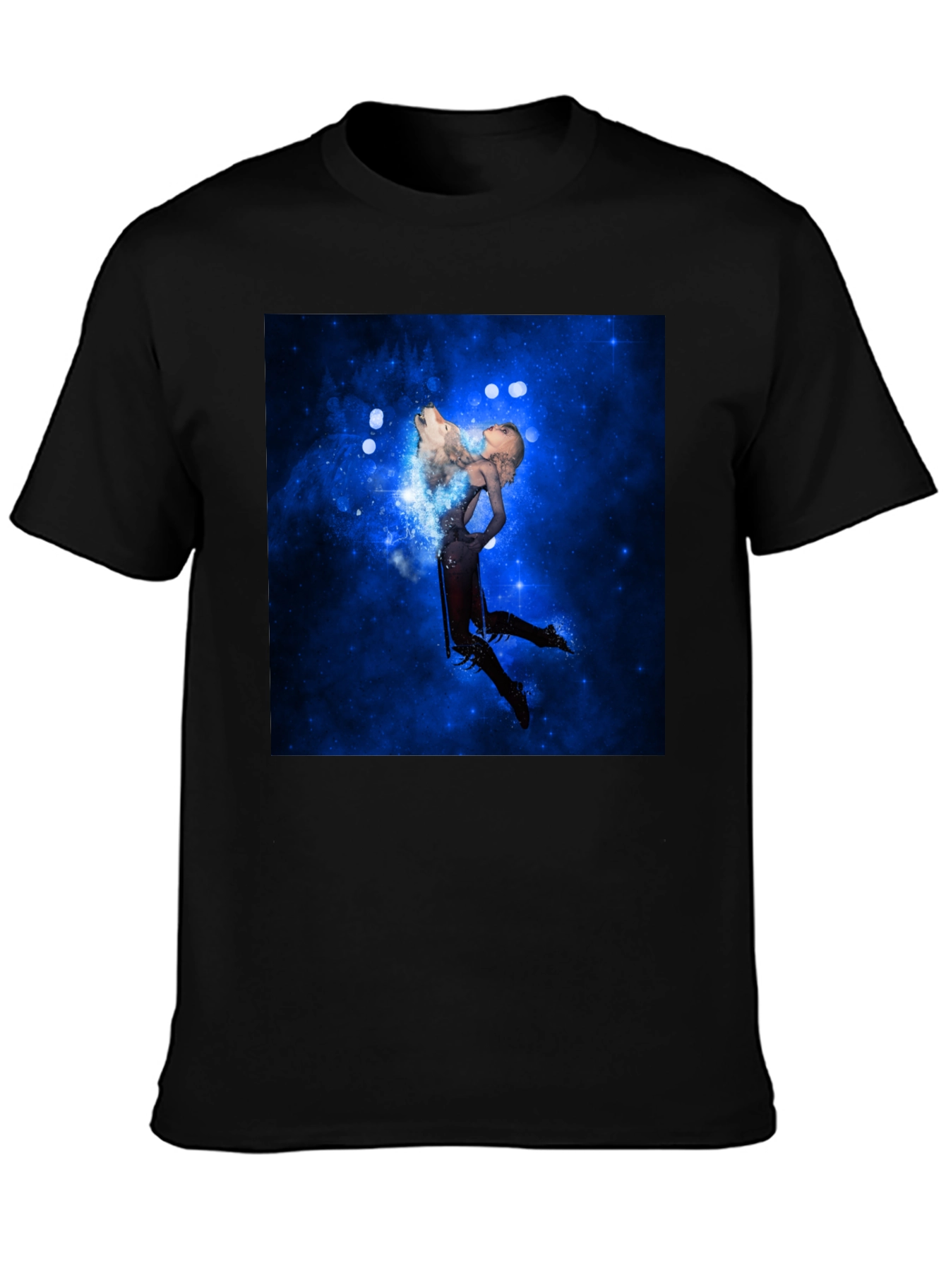 Galactic Dancer Black T-Shirt