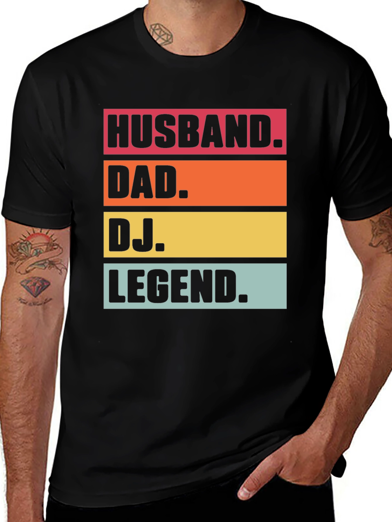 Husband Dad DJ Legend T-Shirt