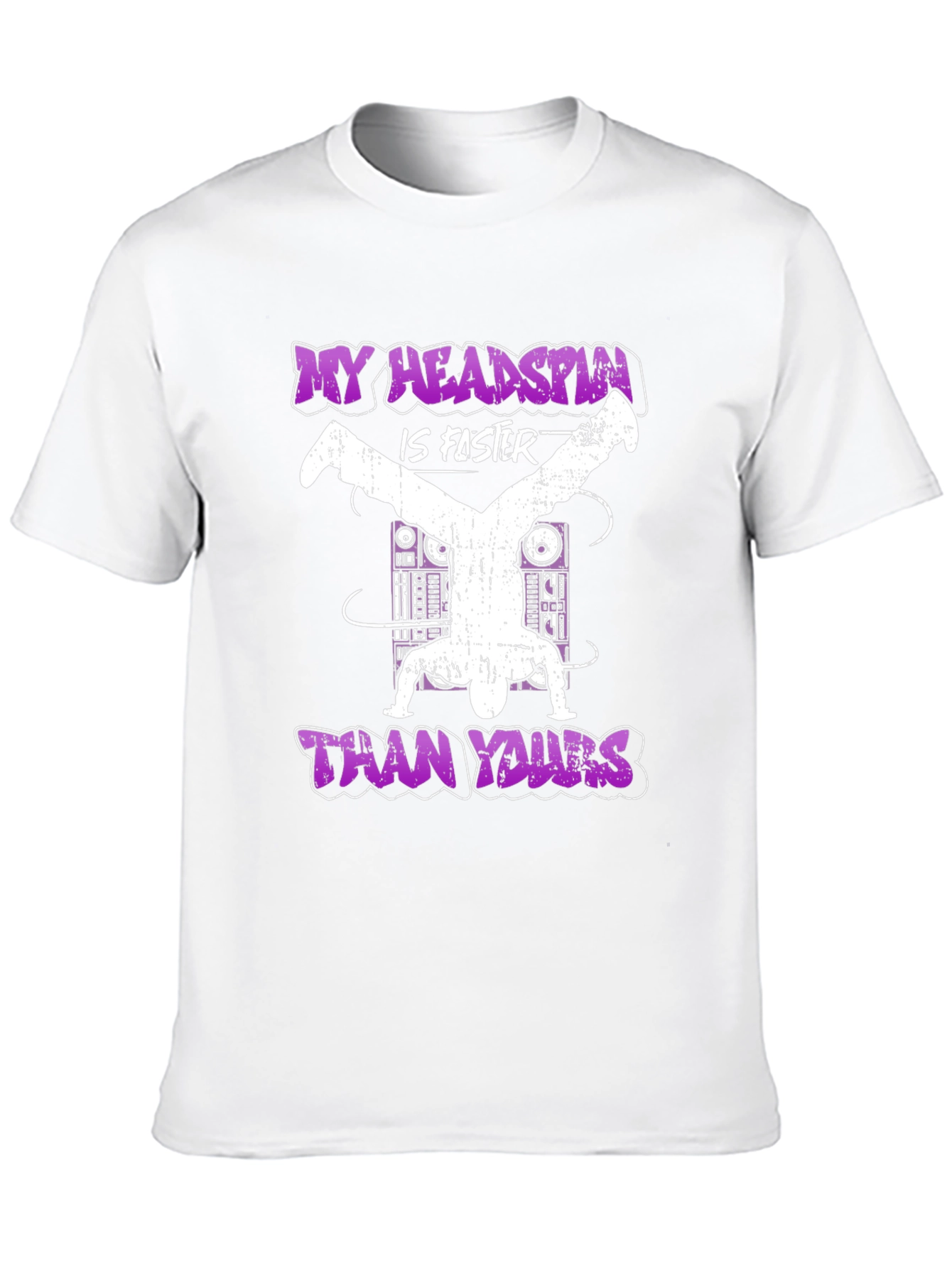 Headspin Faster T-Shirt - Breakdancing Tee