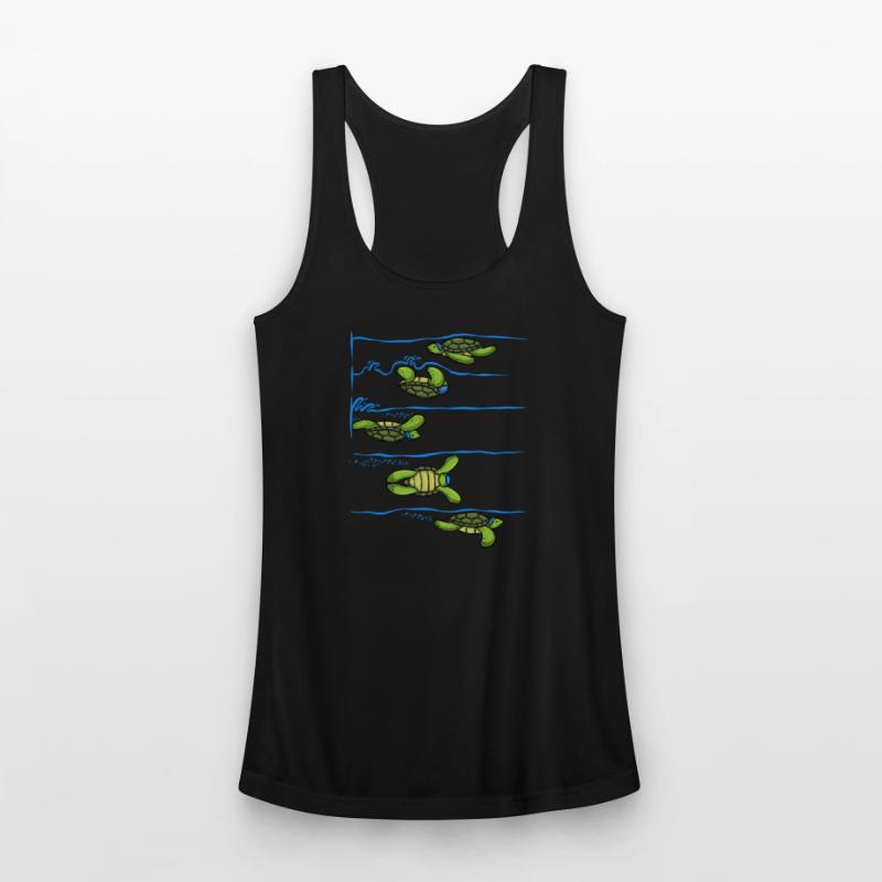 Swimmer Turn Turtle Swim