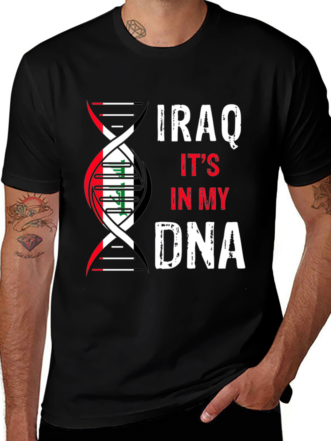 Iraq Its In My DNA T-Shirt