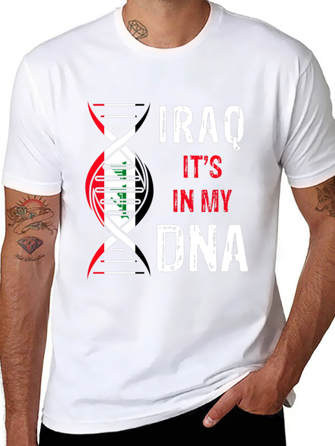 Iraq Its In My DNA T-Shirt