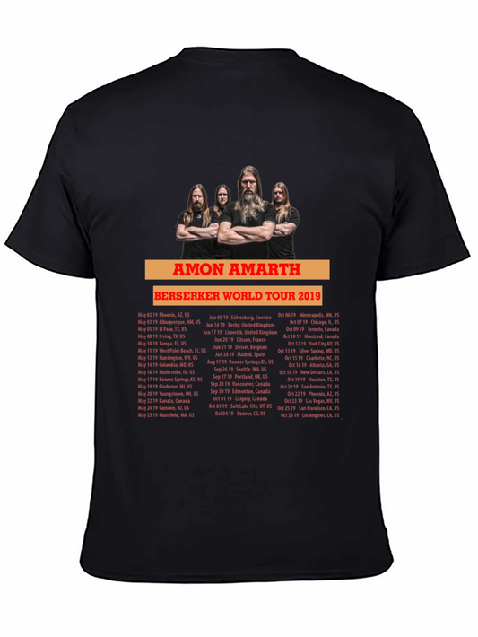Amon Amarth Berserker World Tour 2019 T-Shirt