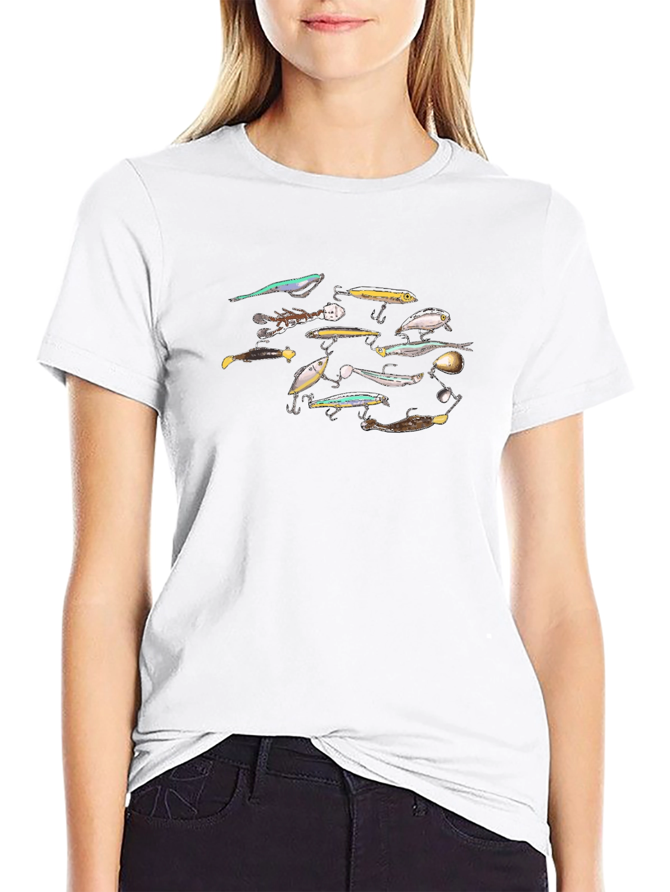 Fishing Lures Graphic Tee