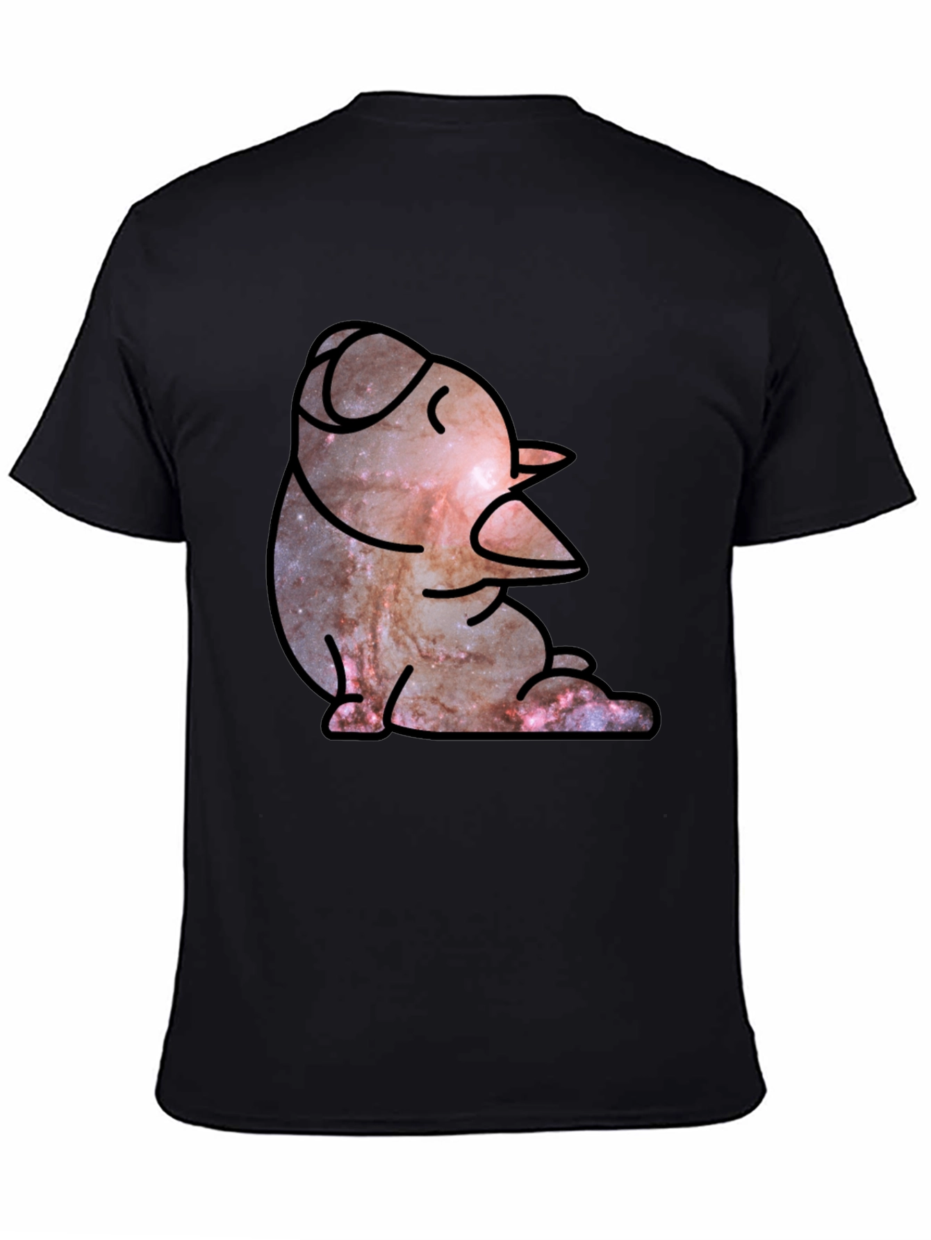 Galaxy Chick T-Shirt - Quirky Space Tee