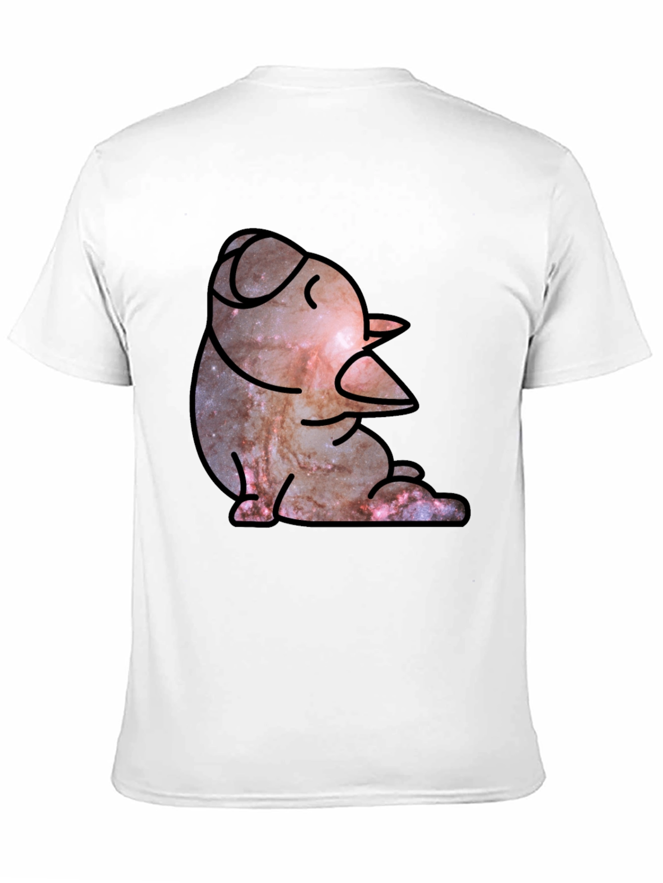 Galaxy Chick T-Shirt - Quirky Space Tee