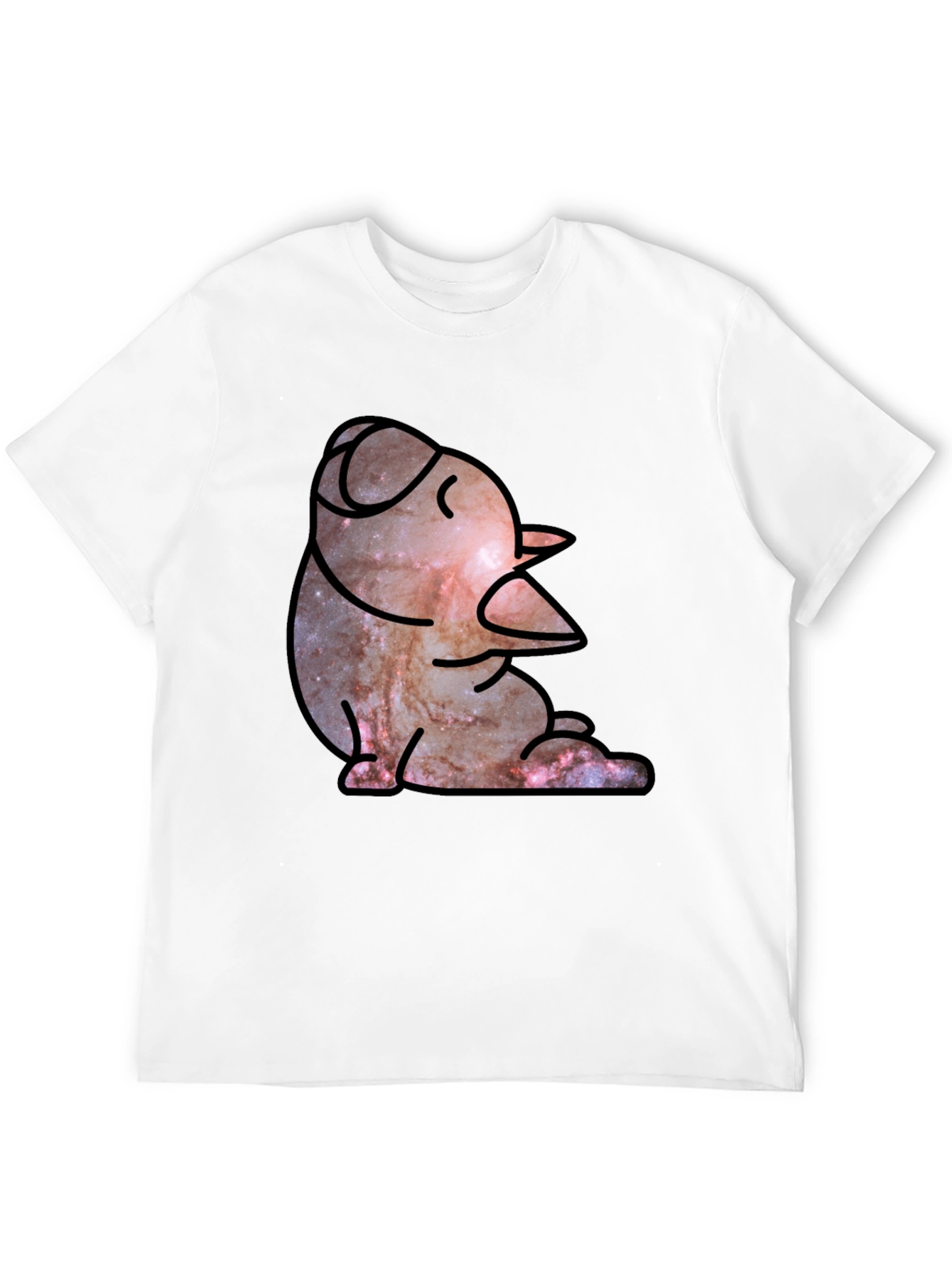 Galaxy Chick T-Shirt - Quirky Space Tee