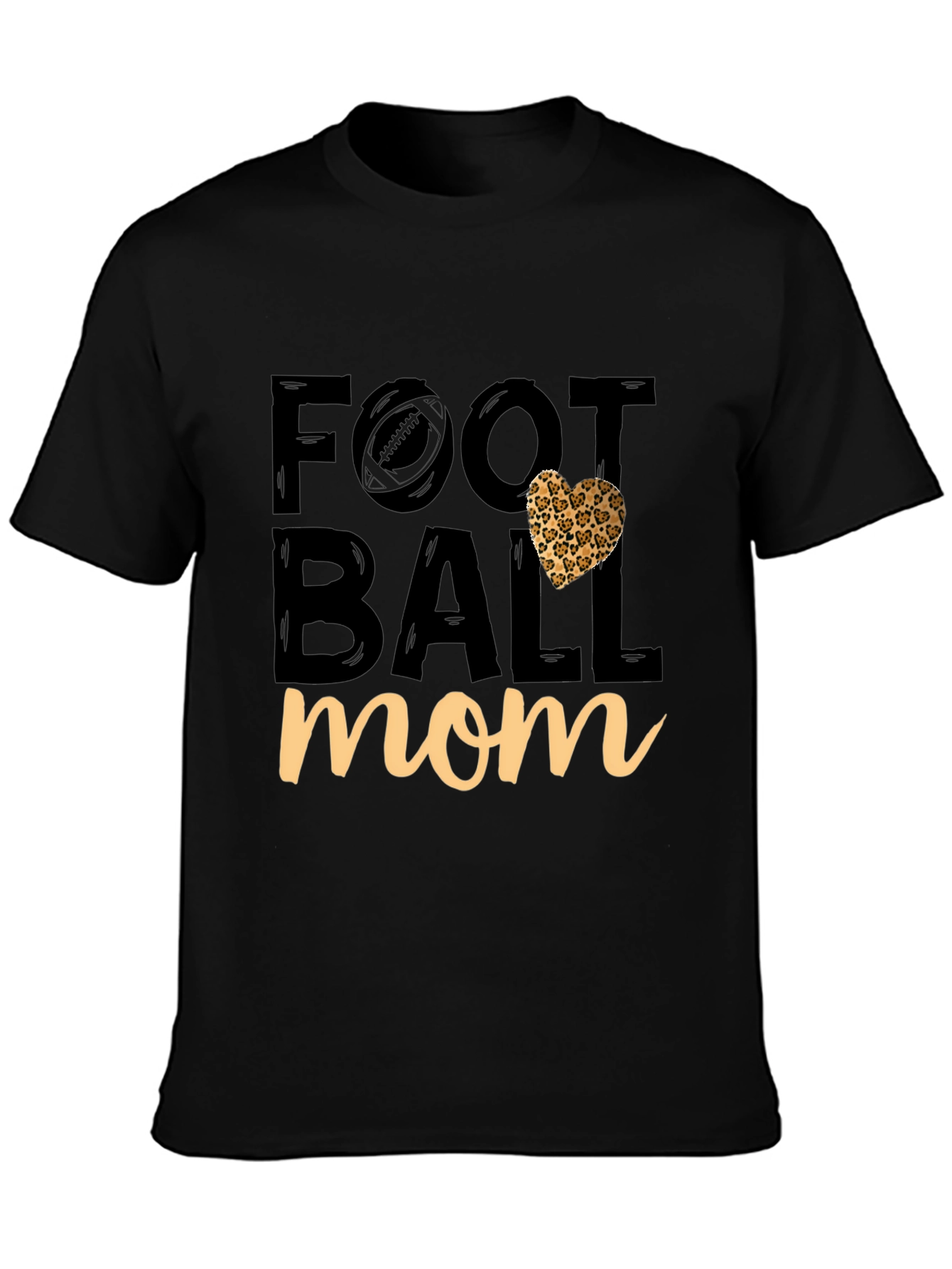 Football Mom Graphic Tee - Game Day Apparel