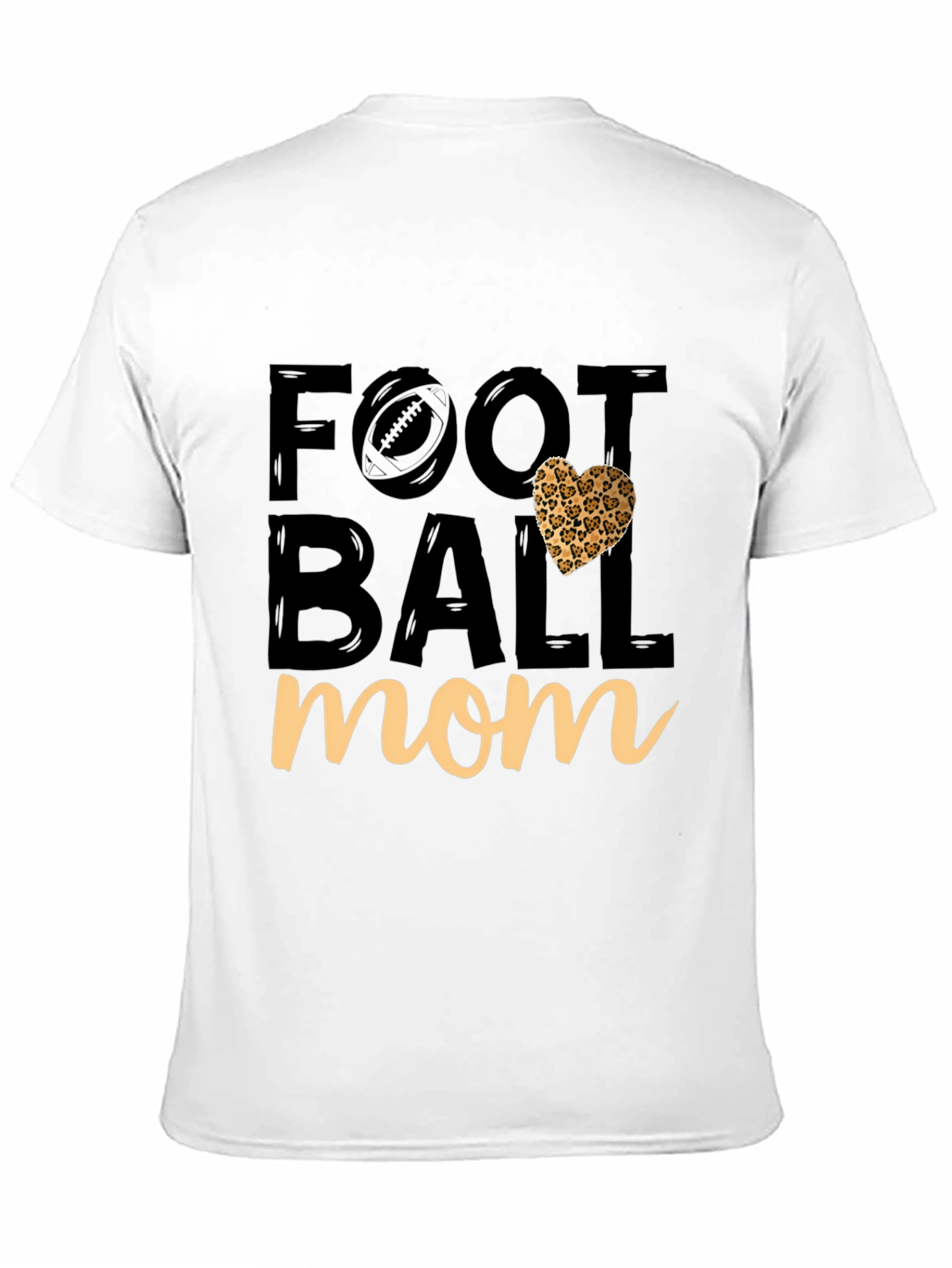 Football Mom Graphic Tee - Game Day Apparel