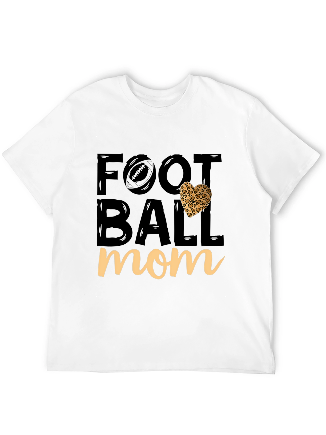 Football Mom Graphic Tee - Game Day Apparel