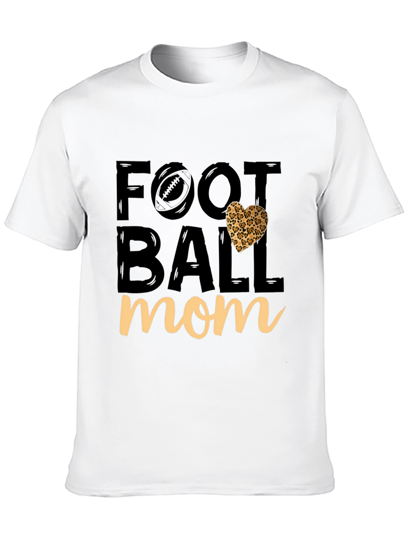 Football Mom Graphic Tee - Game Day Apparel