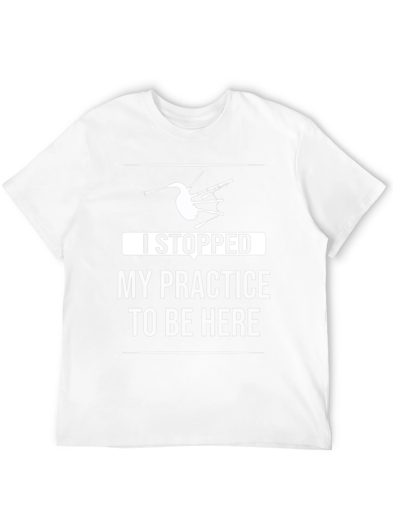 Bagpipe Practice T-Shirt - Funny Musician Tee