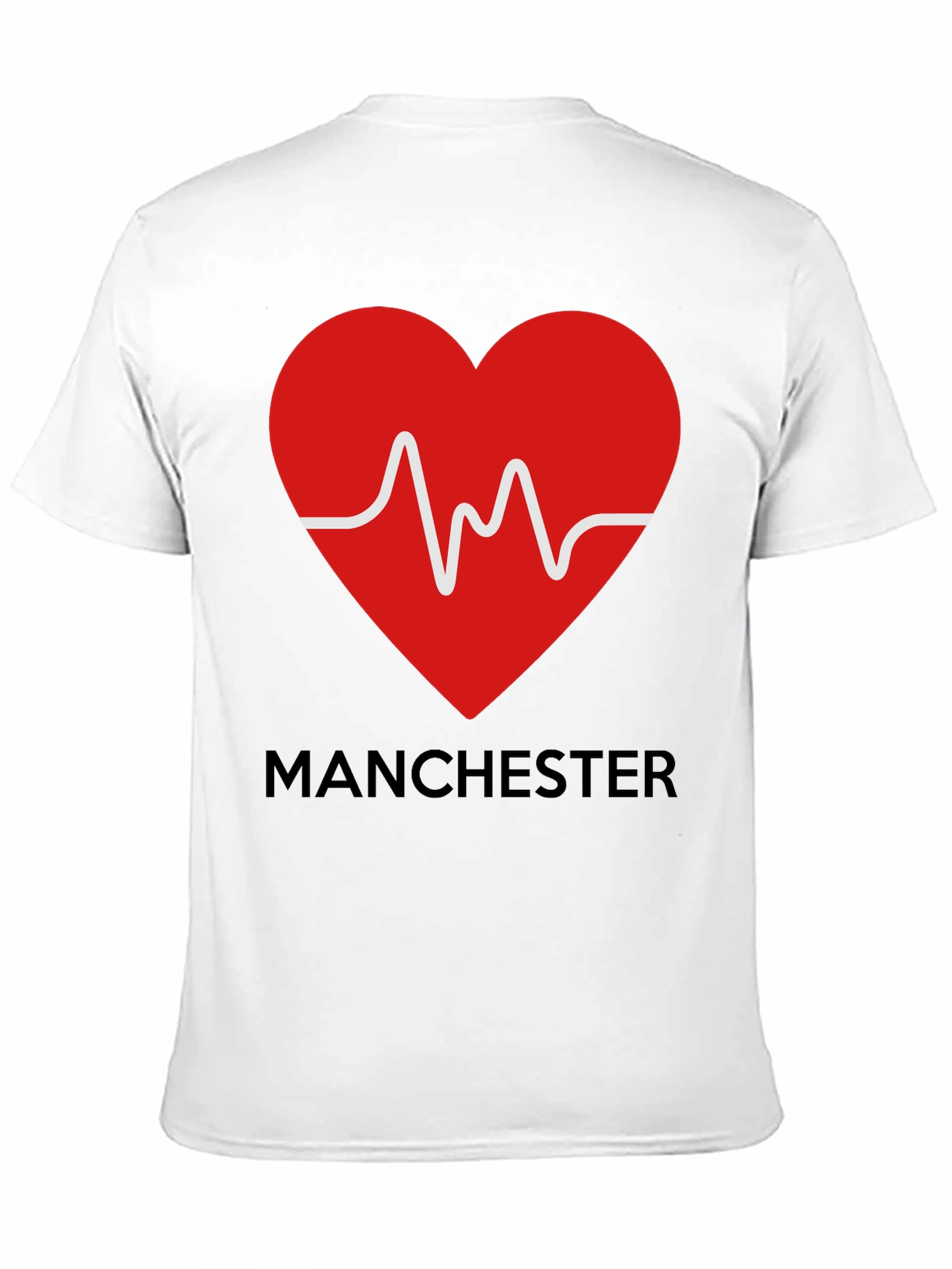 Manchester Heartbeat Graphic T-Shirt