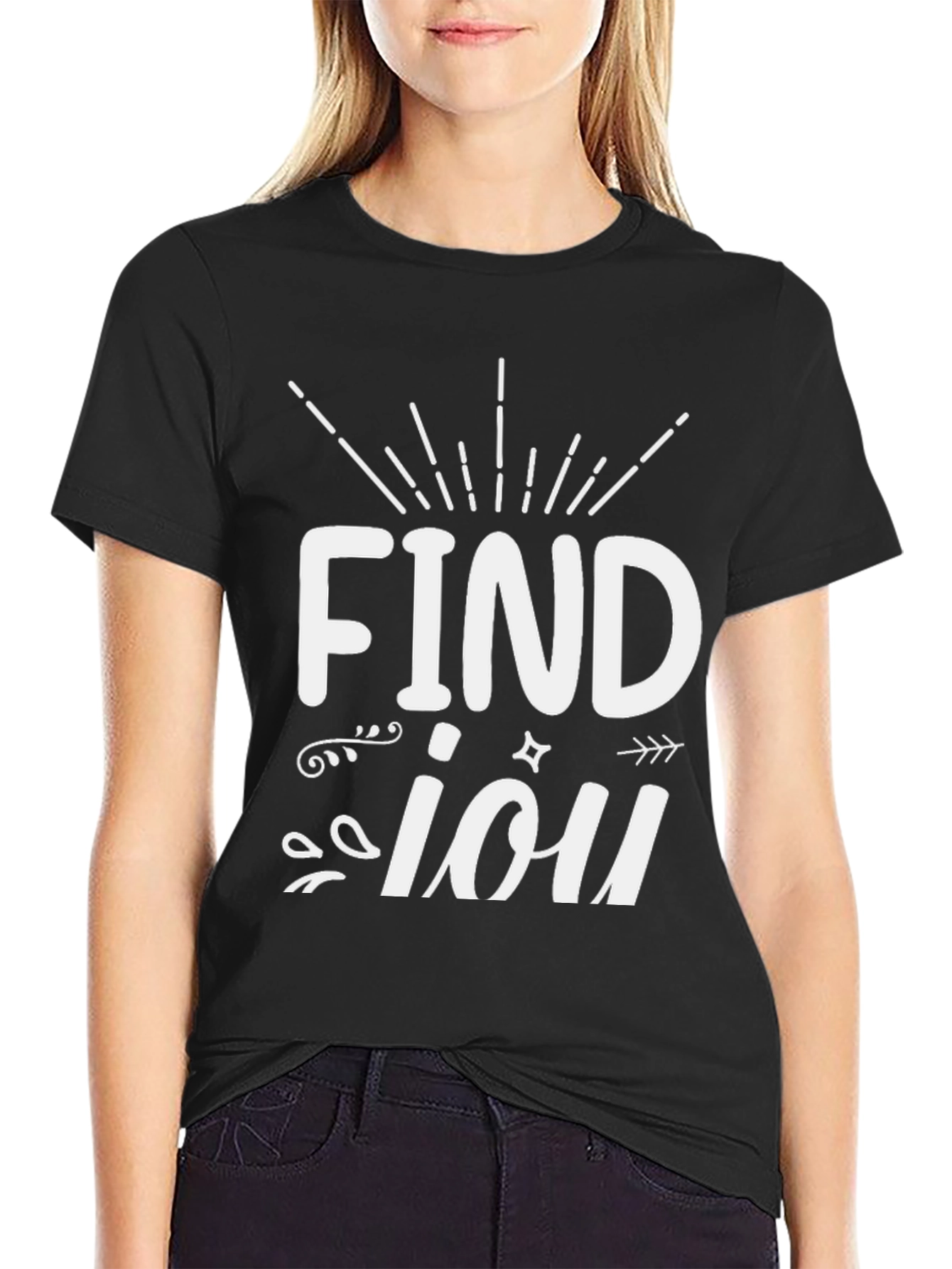 Find You Graphic Tee - Stylish Comfort