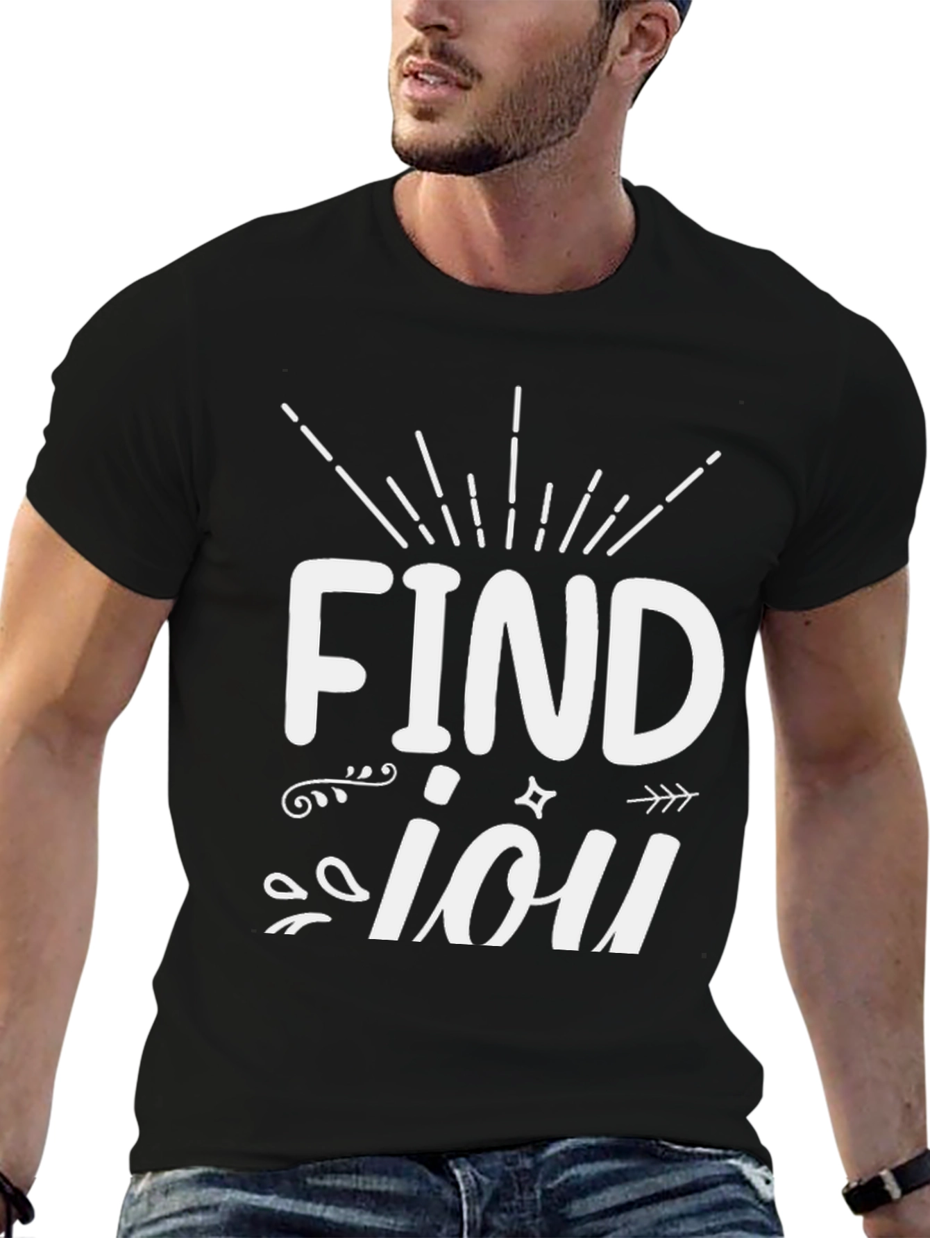 Find You Graphic Tee - Stylish Comfort