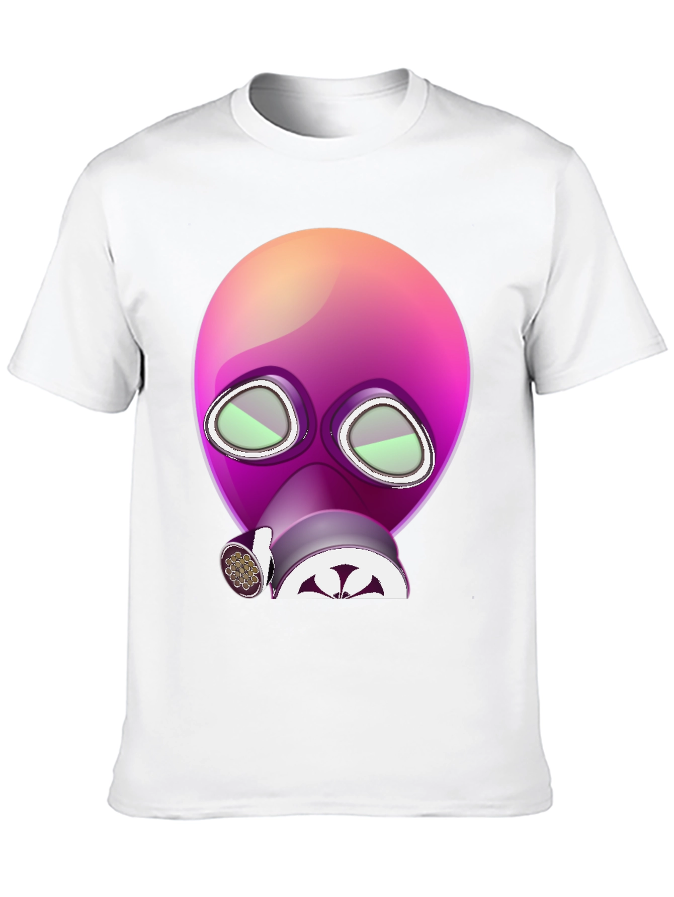 Gas Mask Graphic Tee - Cool Streetwear Design