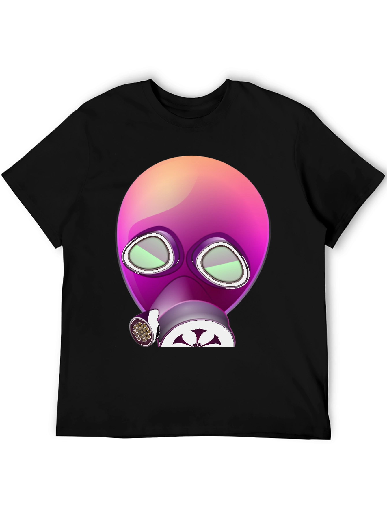 Gas Mask Graphic Tee - Cool Streetwear Design