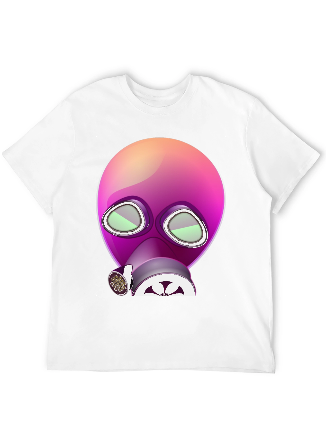 Gas Mask Graphic Tee - Cool Streetwear Design