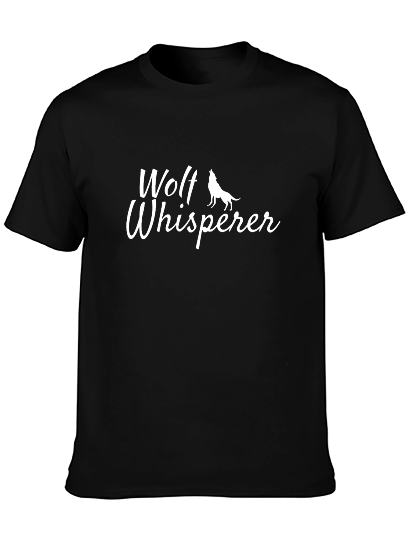 Wolf Whisperer Graphic Tee - Stylish Unisex T-Shirt