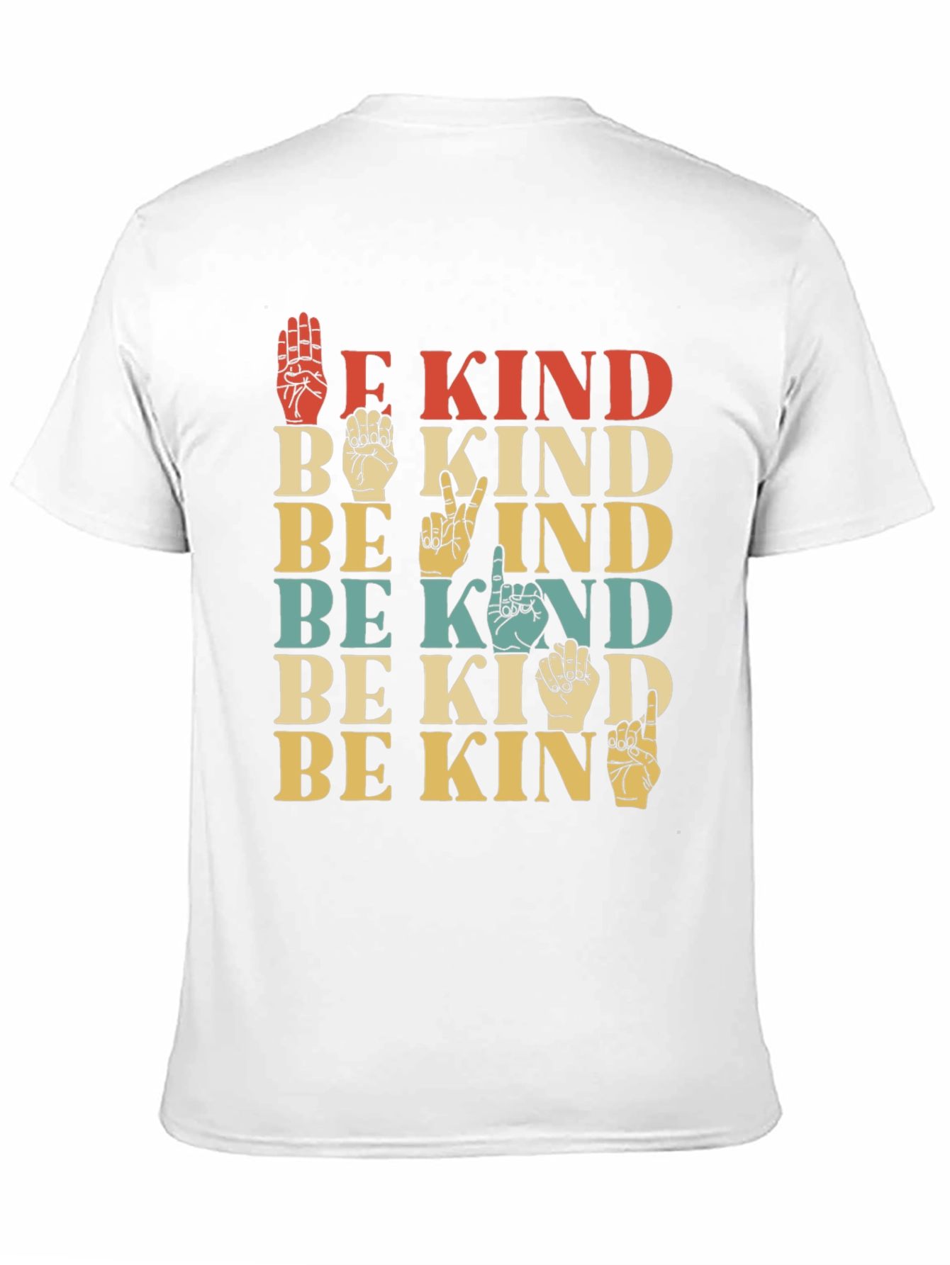 Be Kind Sign Language Graphic Tee