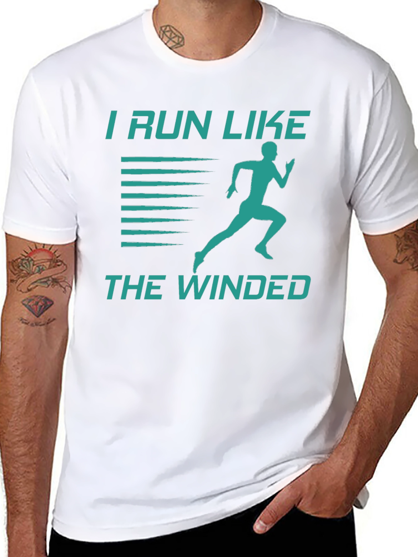 I Run Like the Winded Graphic Tee