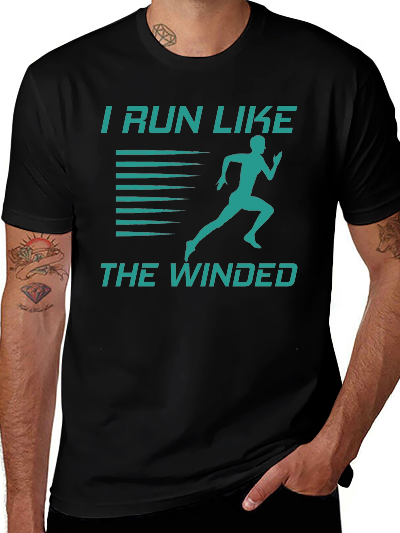 I Run Like the Winded Graphic Tee