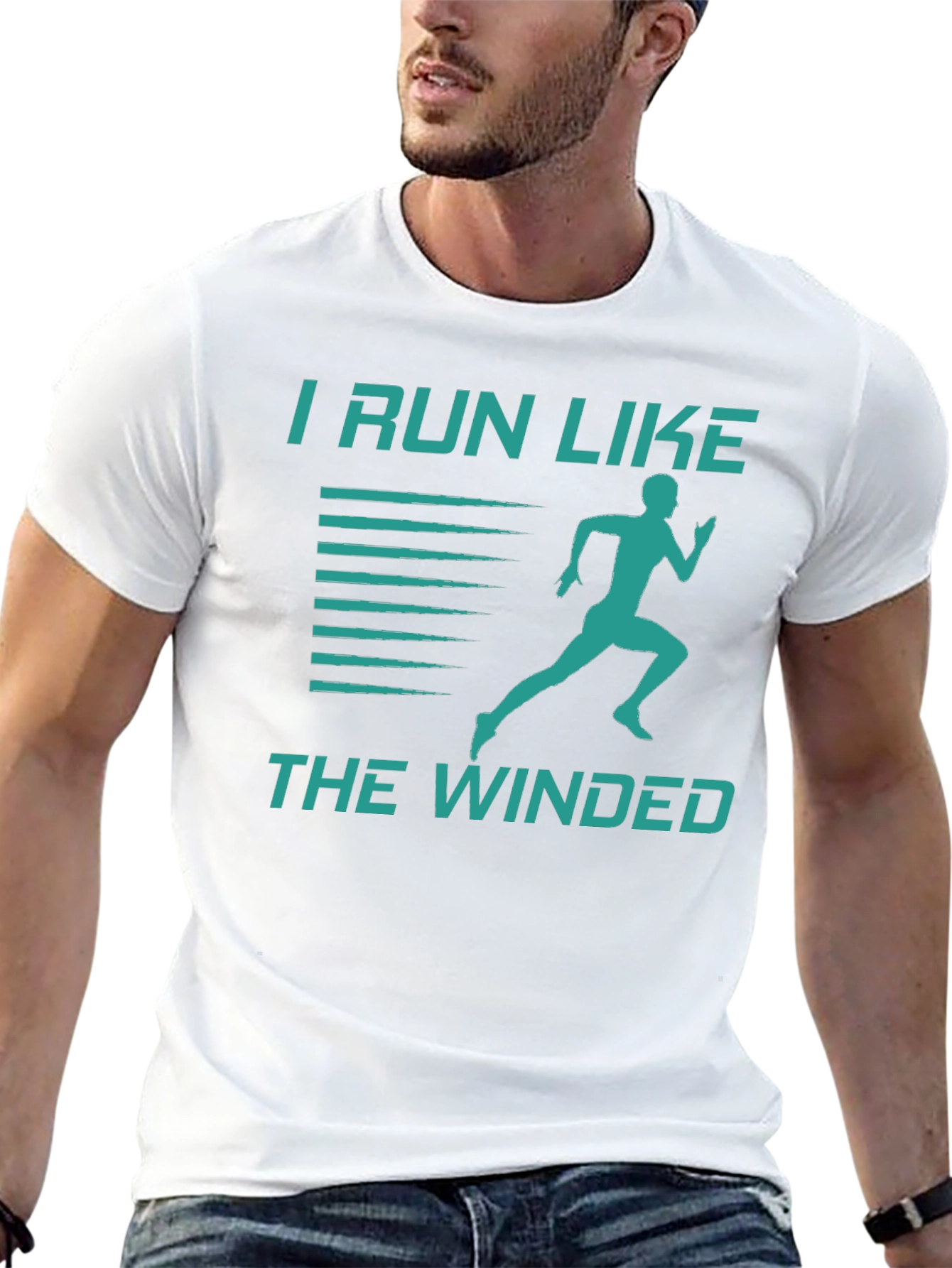 I Run Like the Winded Graphic Tee