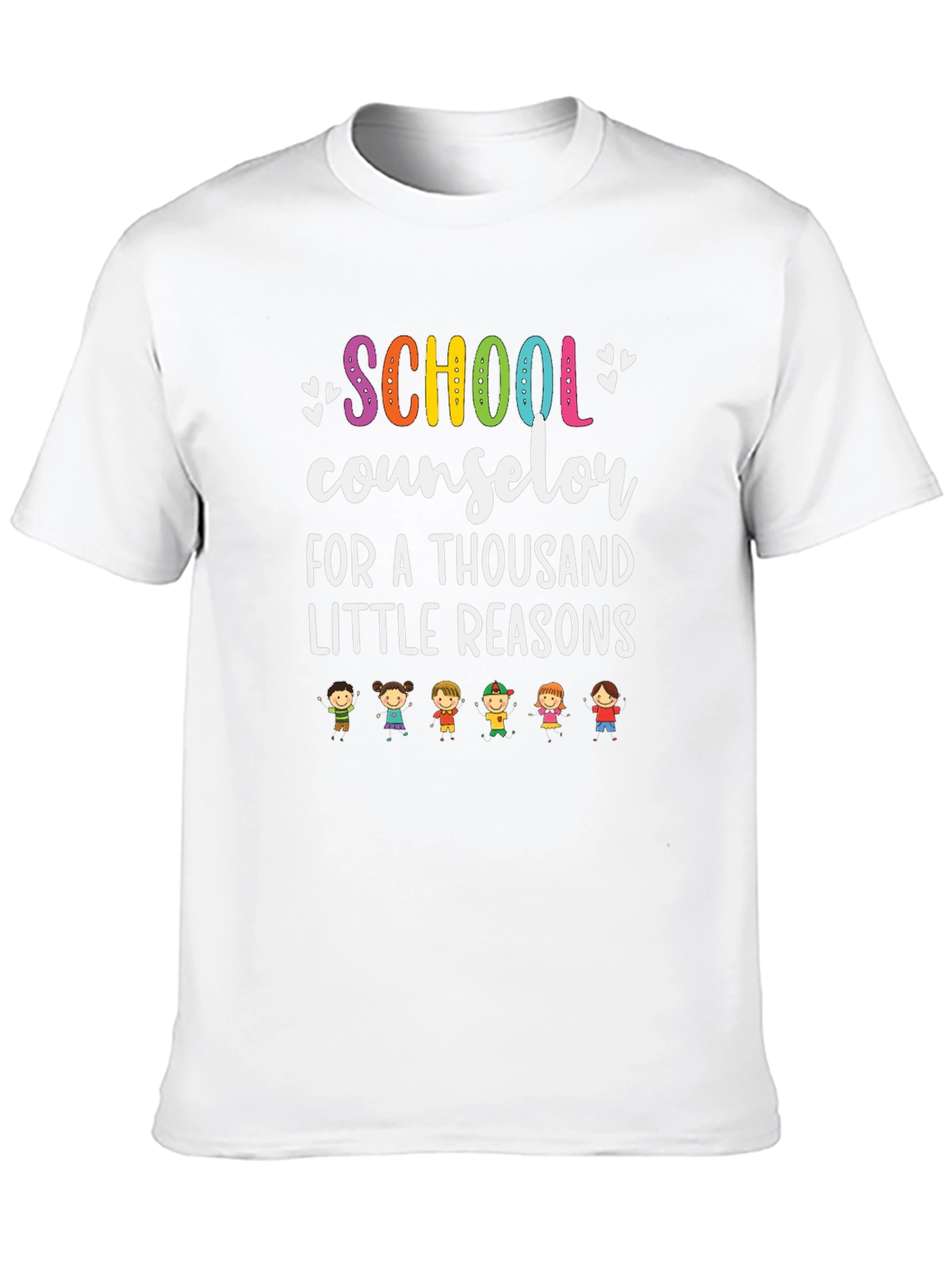 School Counselor T-Shirt - A Thousand Little Reasons