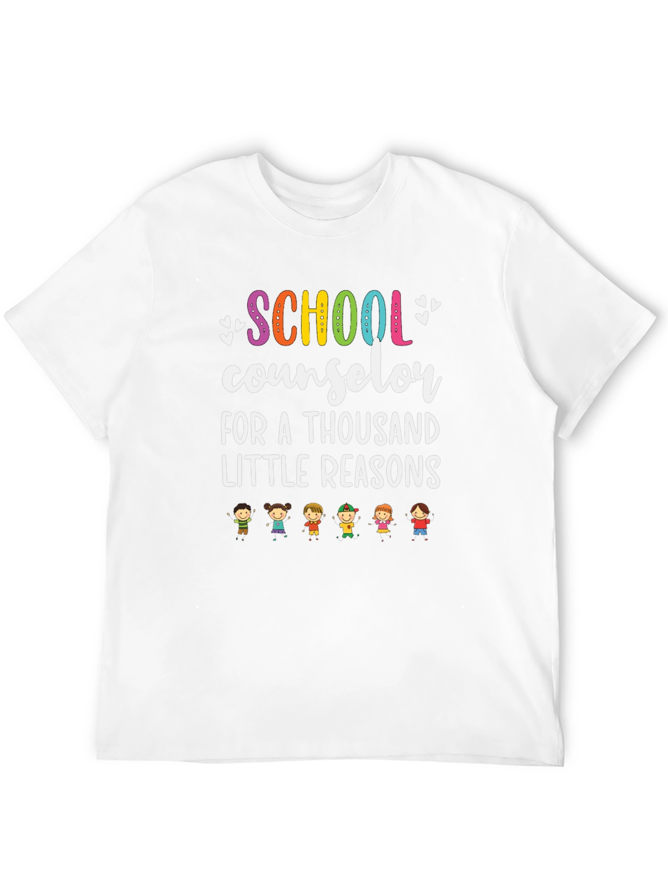 School Counselor T-Shirt - A Thousand Little Reasons