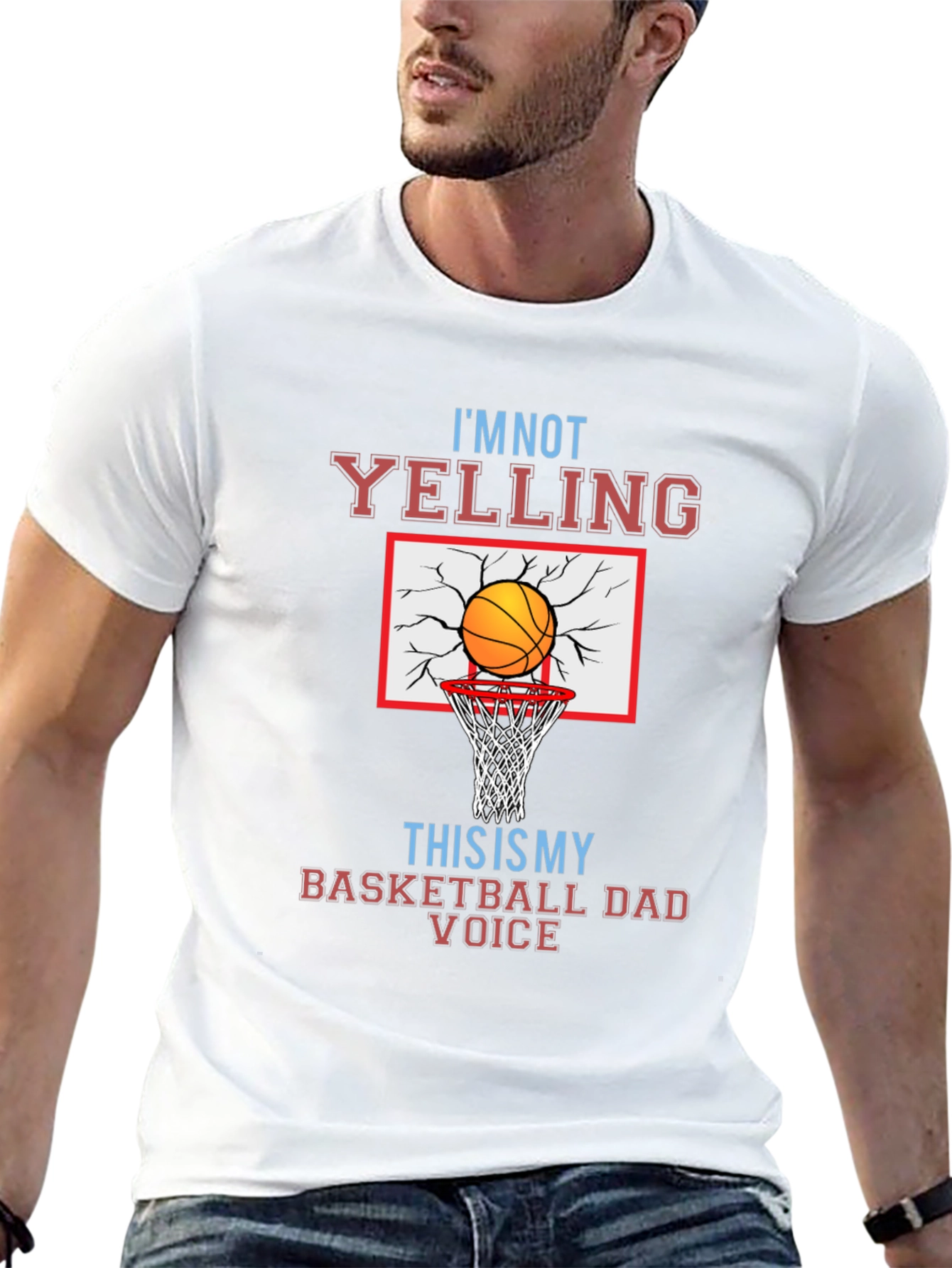 Basketball Dad Voice T-Shirt
