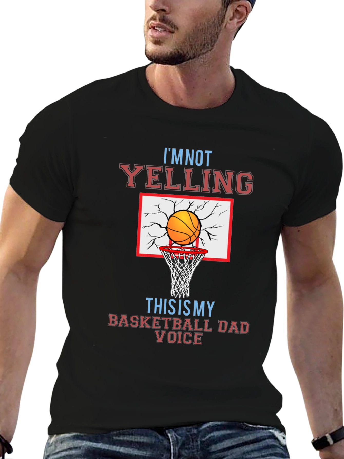 Basketball Dad Voice T-Shirt