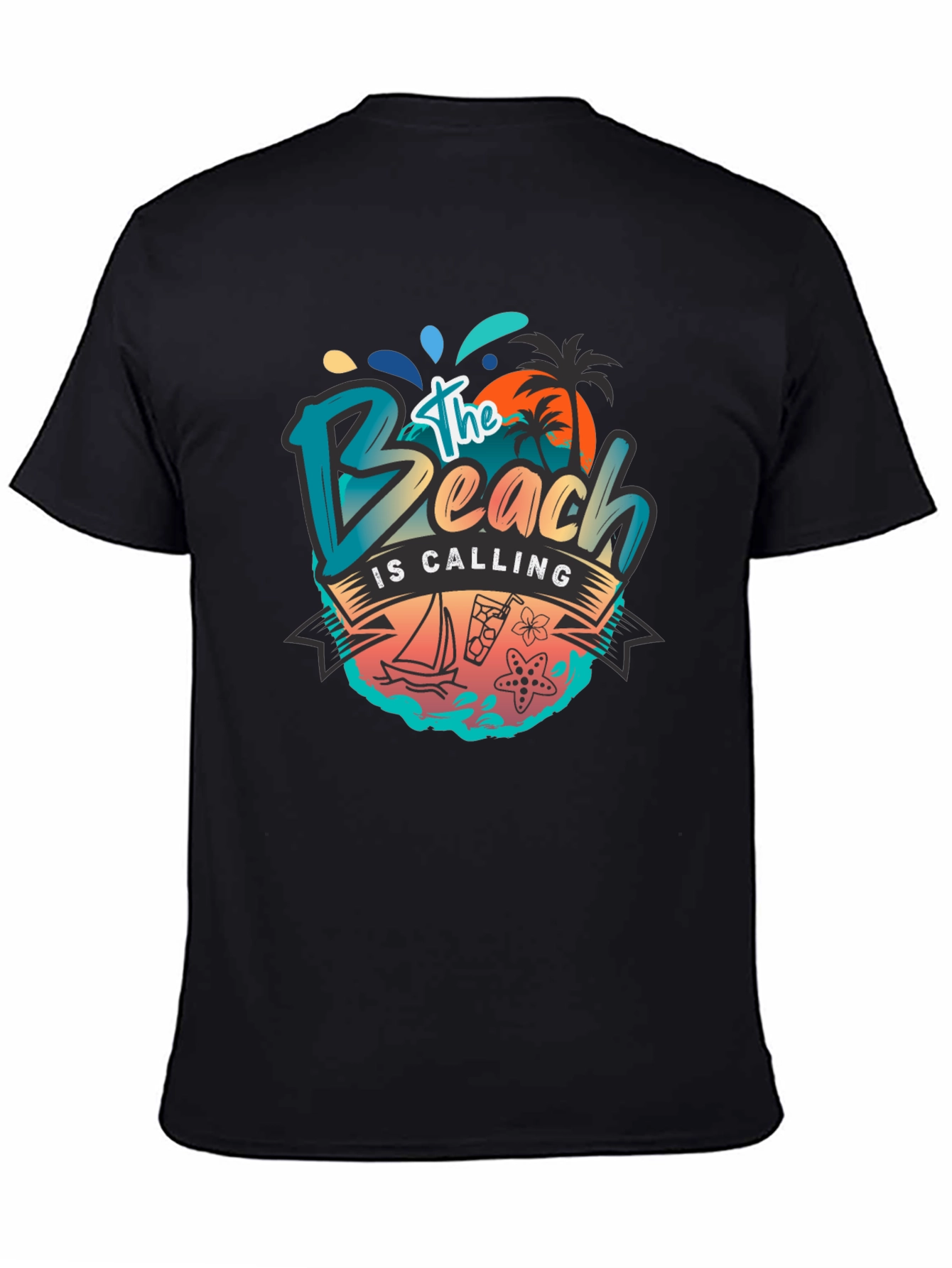 The Beach Is Calling T-Shirt - Summer Vibes
