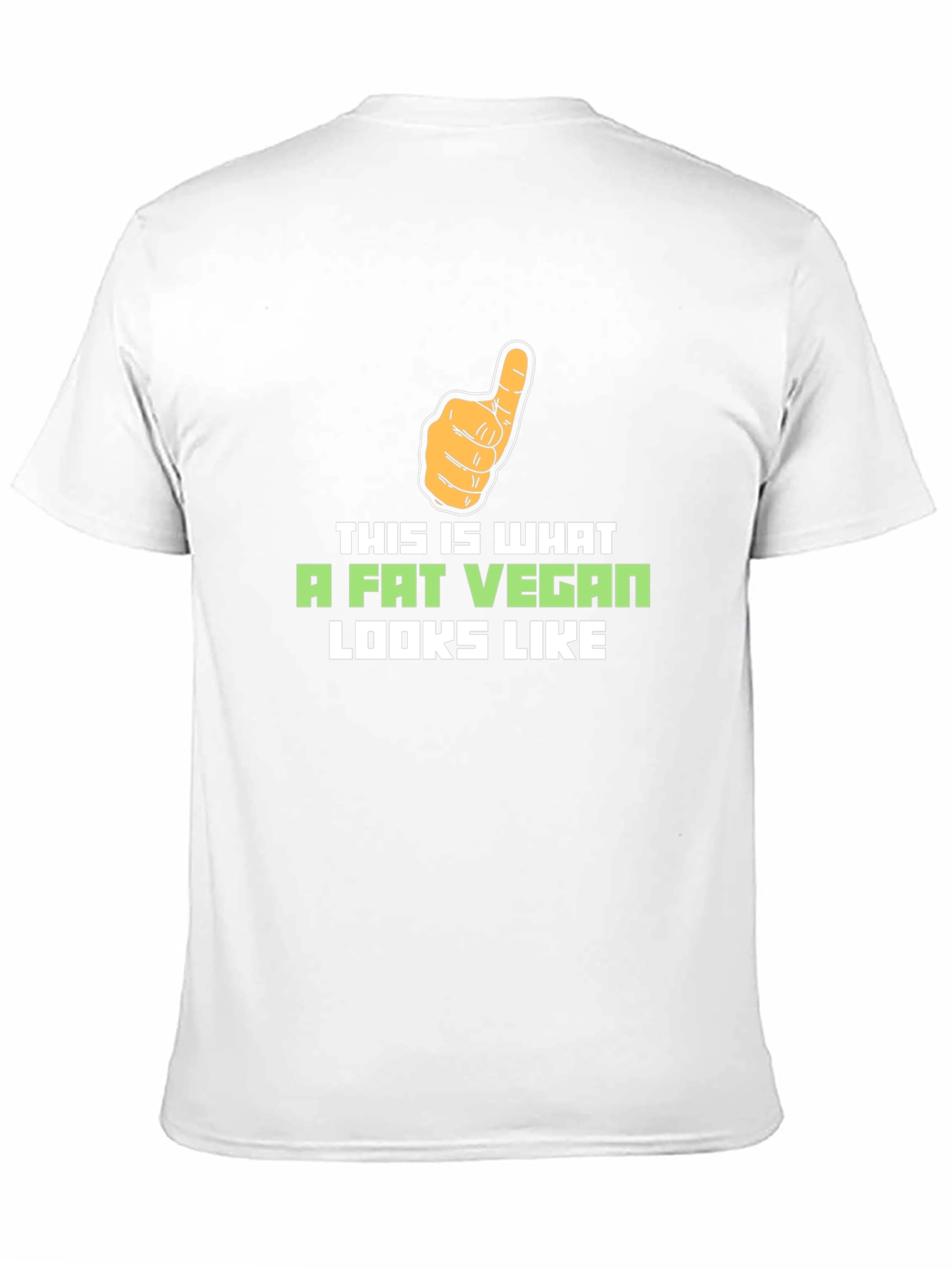 Fat Vegan Graphic T-Shirt