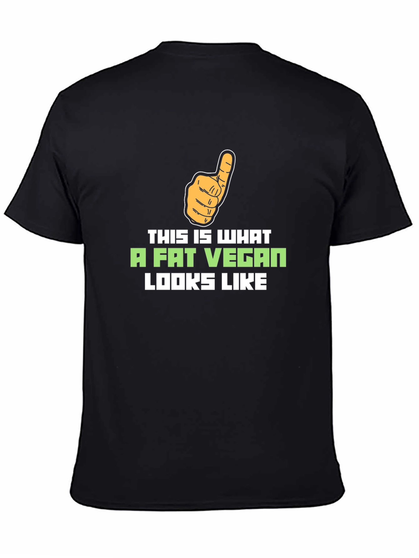 Fat Vegan Graphic T-Shirt
