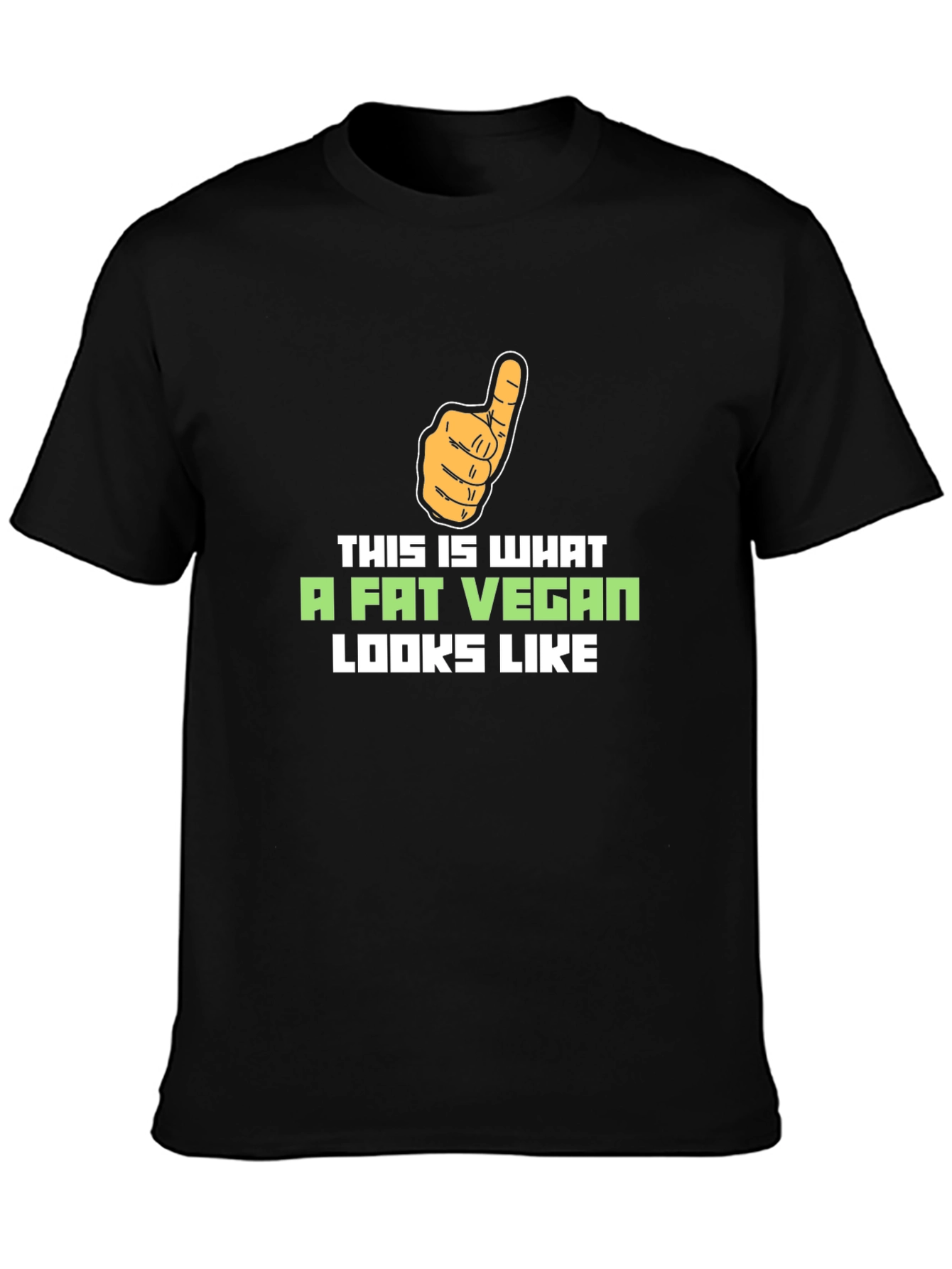 Fat Vegan Graphic T-Shirt