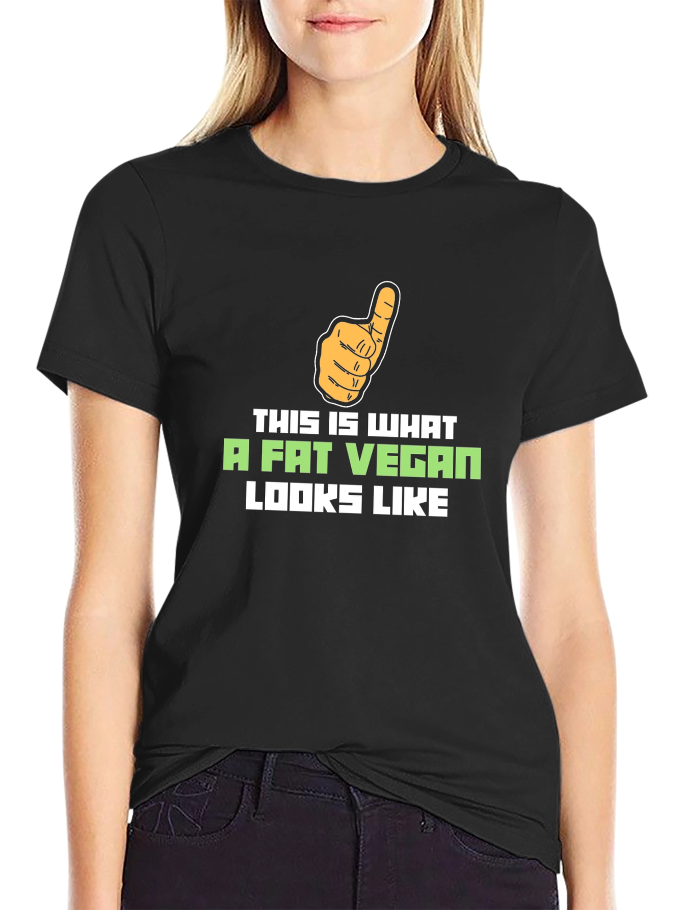 Fat Vegan Graphic T-Shirt