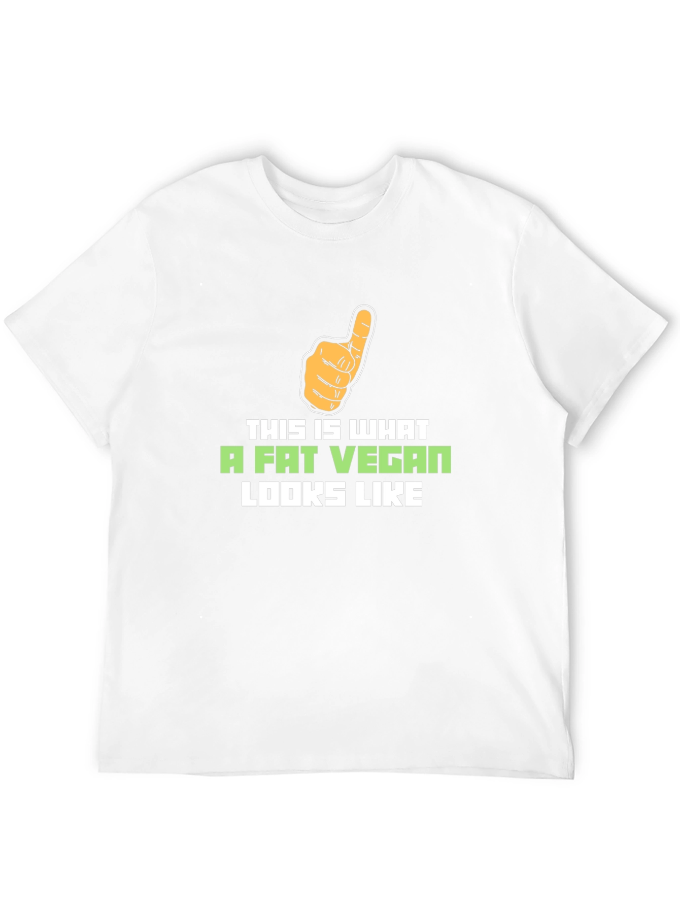 Fat Vegan Graphic T-Shirt