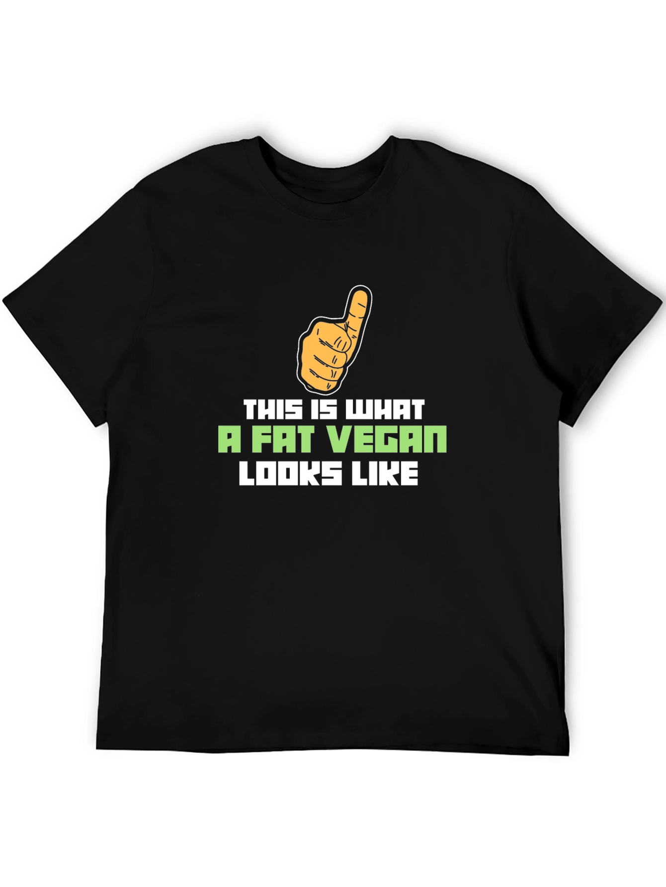 Fat Vegan Graphic T-Shirt