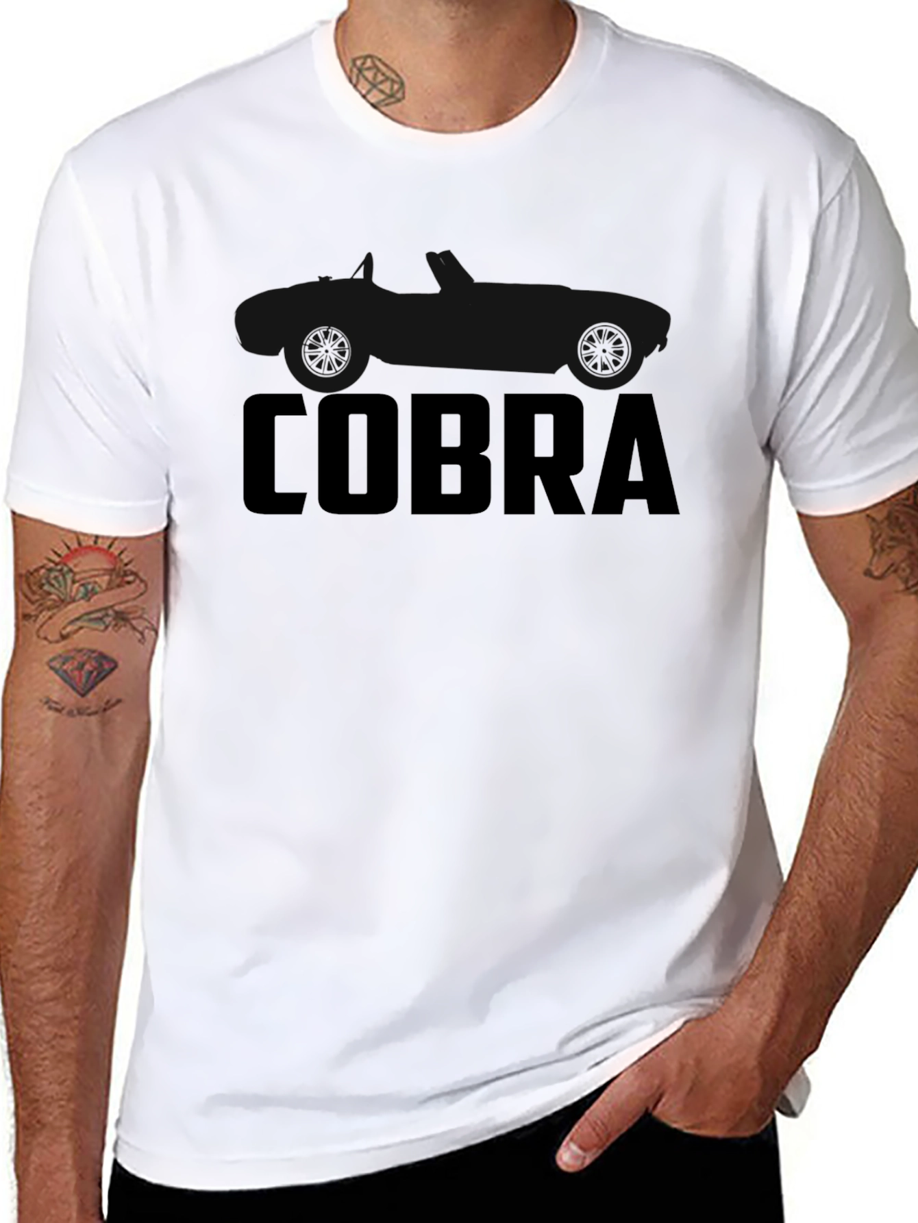 COBRA Graphic Tee - Mens Black T-Shirt