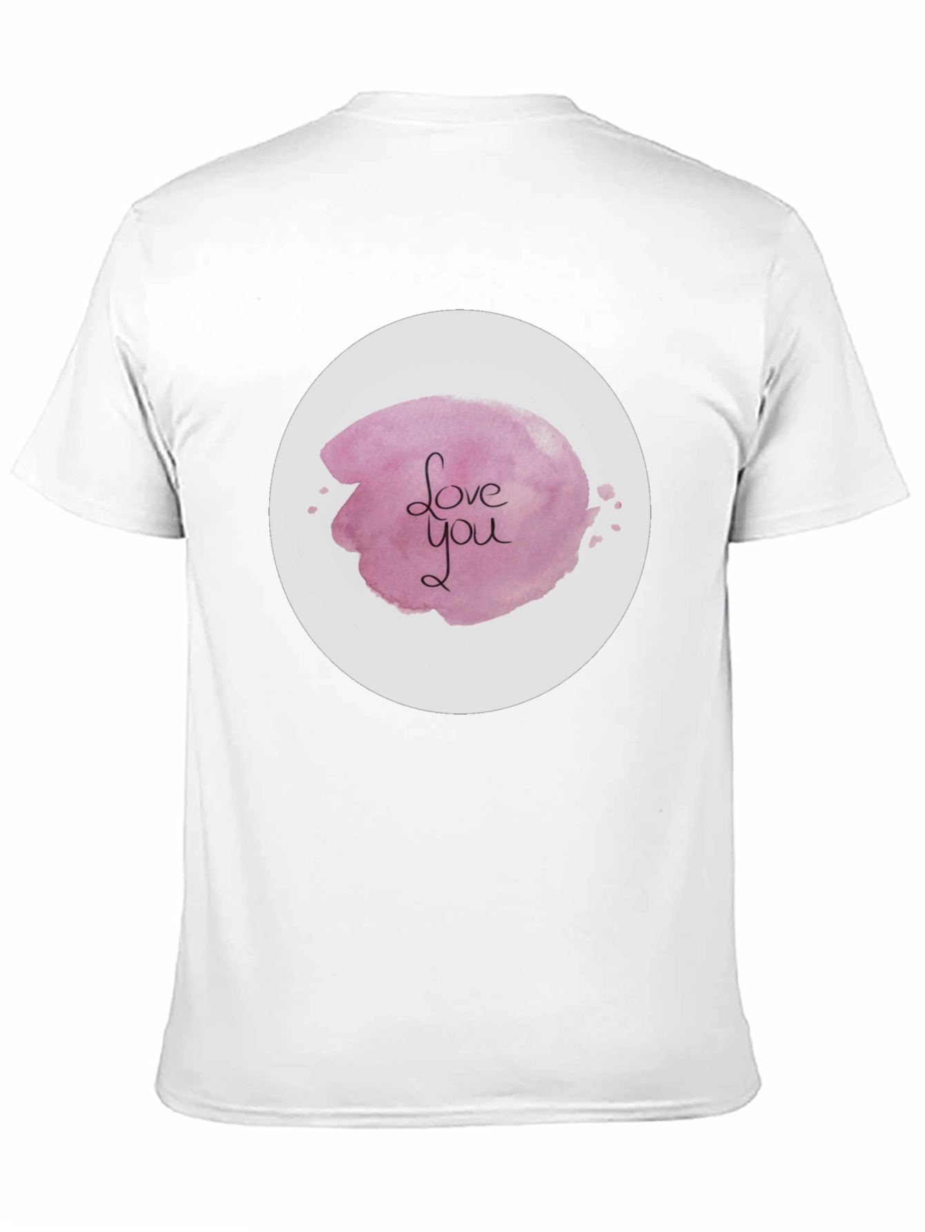 Love You Graphic Tee - Stylish Black Shirt